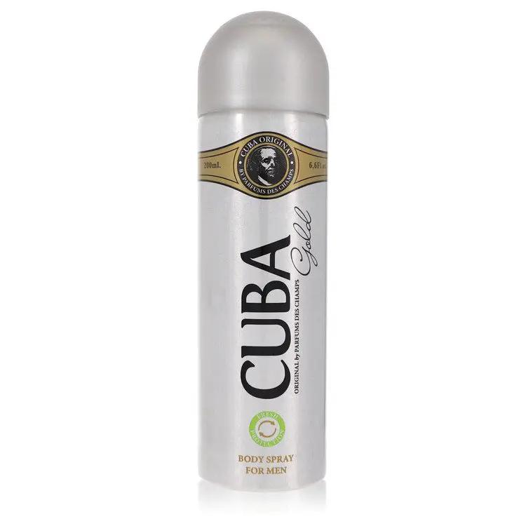 Cuba Gold by Fragluxe Deodorant Spray (unboxed) 6.7 oz for Men