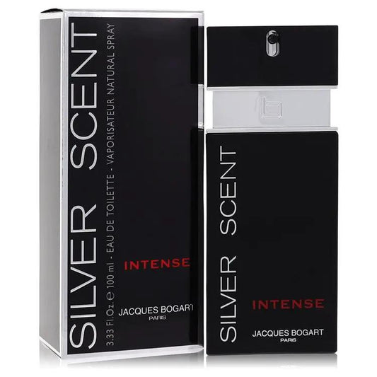 Silver Scent Intense by Jacques Bogart Eau De Toilette Spray 3.33 oz for Men