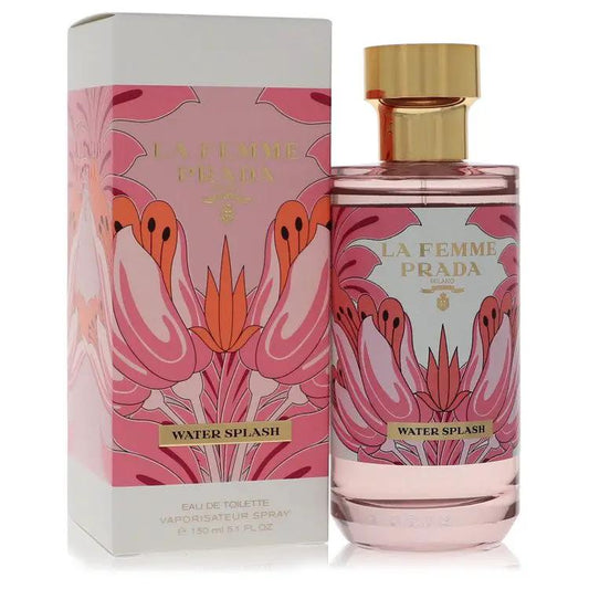 Prada La Femme Water Splash by Prada Eau De Toilette Spray 5.1 oz for Women