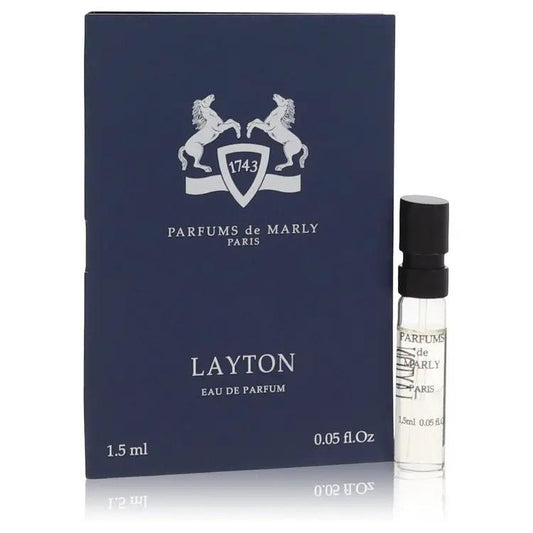 Layton Exclusif by Parfums De Marly Vial (sample) .05 oz for Men