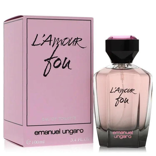 L'Amour Fou by Ungaro Eau De Toilette Spray 3.4 oz for Women