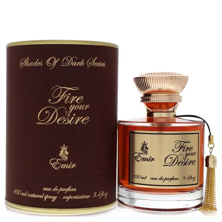 Paris Corner Emir Fire Your Desire by Paris Corner Eau De Parfum Spray (Unisex) 3.4 oz for Men