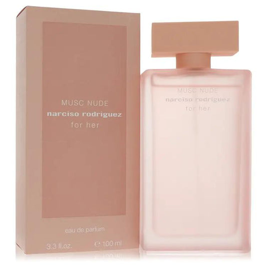 Narciso Rodriguez Musk Nude Eau De Parfum Spray for Women – Floral Woody Musk Luxury Perfume