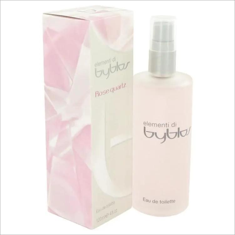 Byblos Rose Quartz by Byblos Eau De Toilette Spray (Tester) 4 oz - DESIGNER BRAND PERFUMES