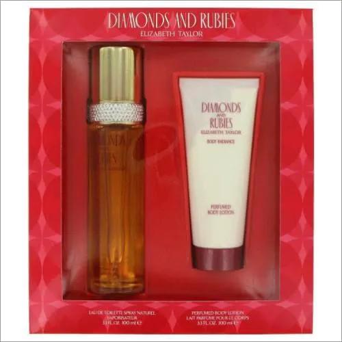 Diamonds & Rubies 2 Pcs Set: 3.4 Sp - South Beach Fragrance Gift Set