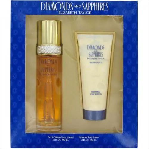 Diamonds & Sapphires 2pc Set W-3.3 Edt Sp - South Beach Fragrance Gift Set